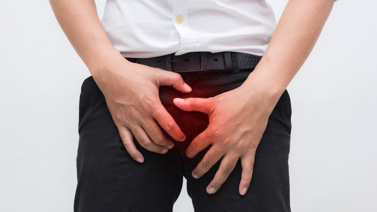 ljumskvärk med prostatit