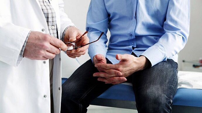 remiss till en specialist för prostatit