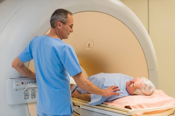 MR för diagnos av akut prostatit