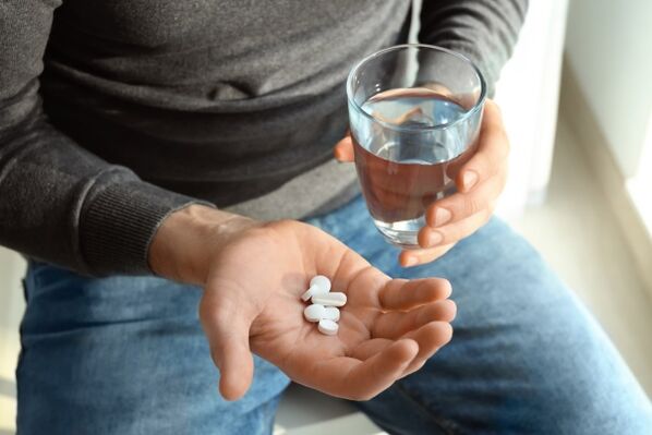 Ta mediciner mot bakteriell prostatit