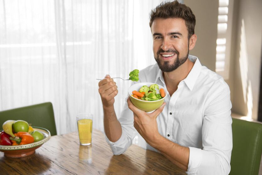 rätt näring för prostatit hos män