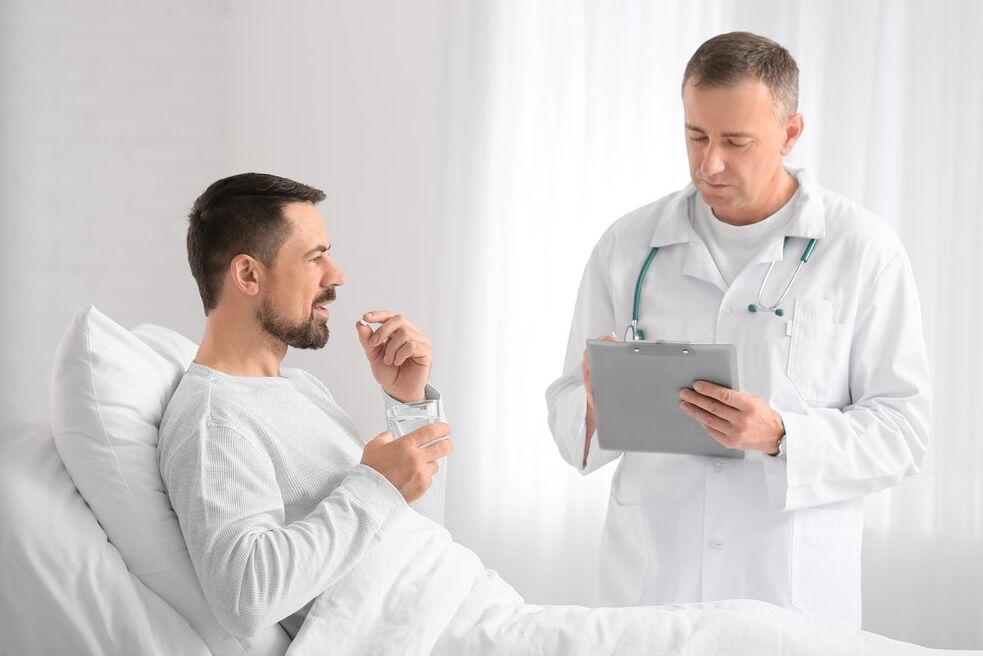 Läkemedel för prostatit bör ordineras av en läkare