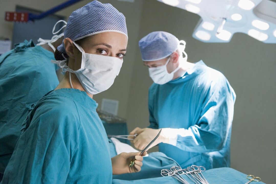 I vissa fall kräver stagnation av prostata operation